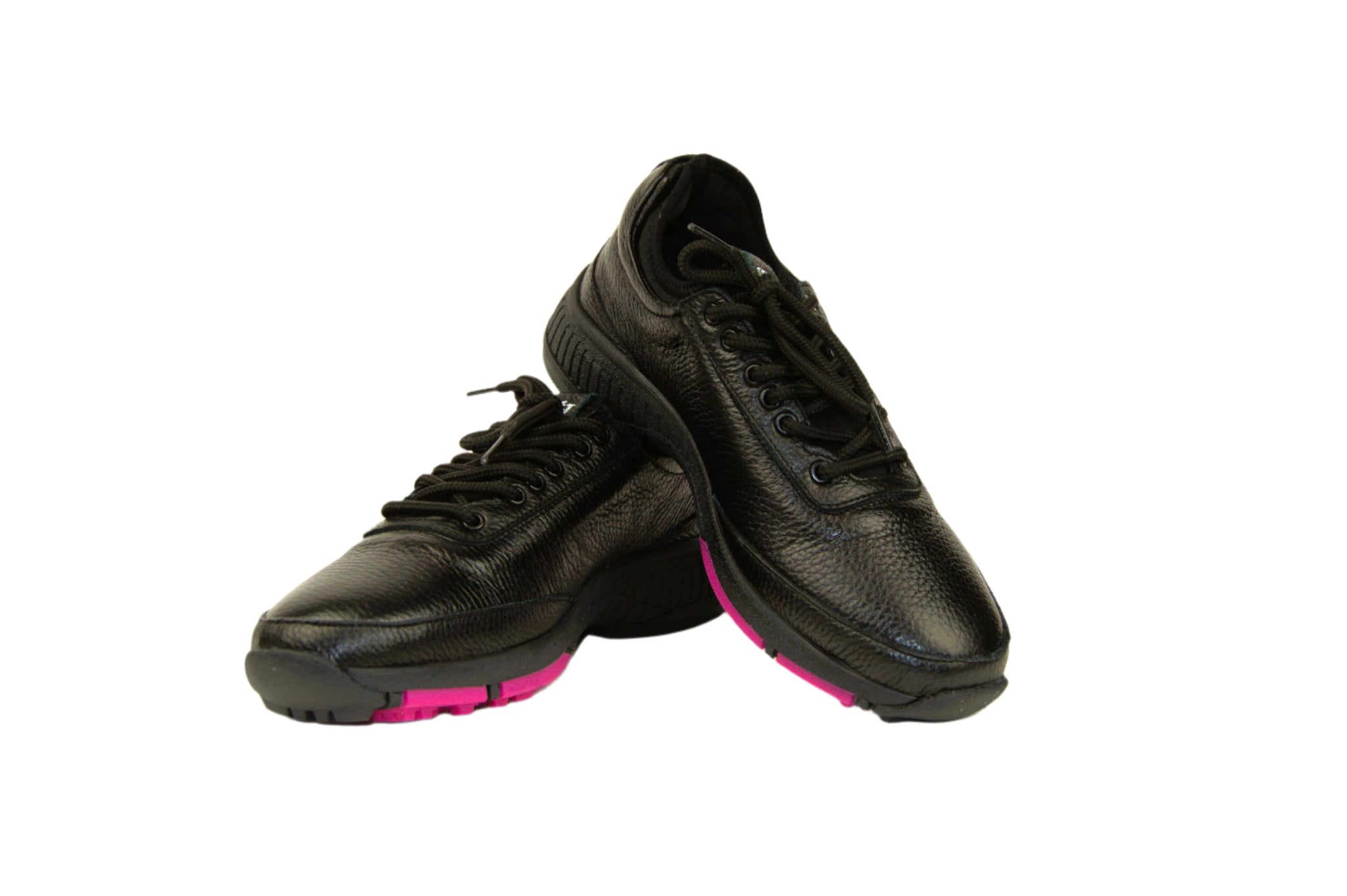 Women's Lynx Deerskin Golf Shoes in Pink
