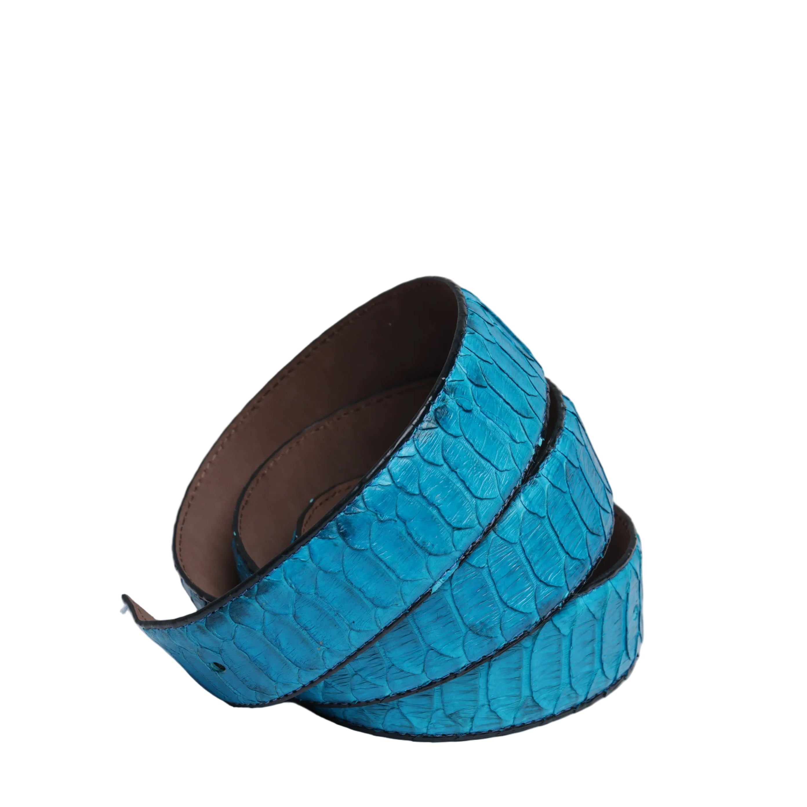Python Exotic Skin Leather Strap - Men