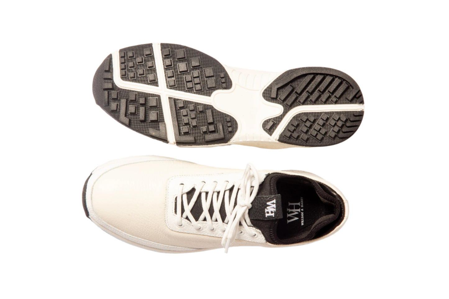 W&H ACE Men's Black/White Golf Shoes - Available for Pre-Orders