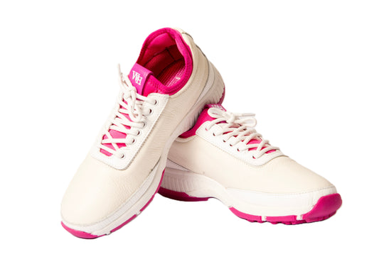 Deerskin Lynx Women's Performance Golf Shoes in Pink - New Release for Fall 2024