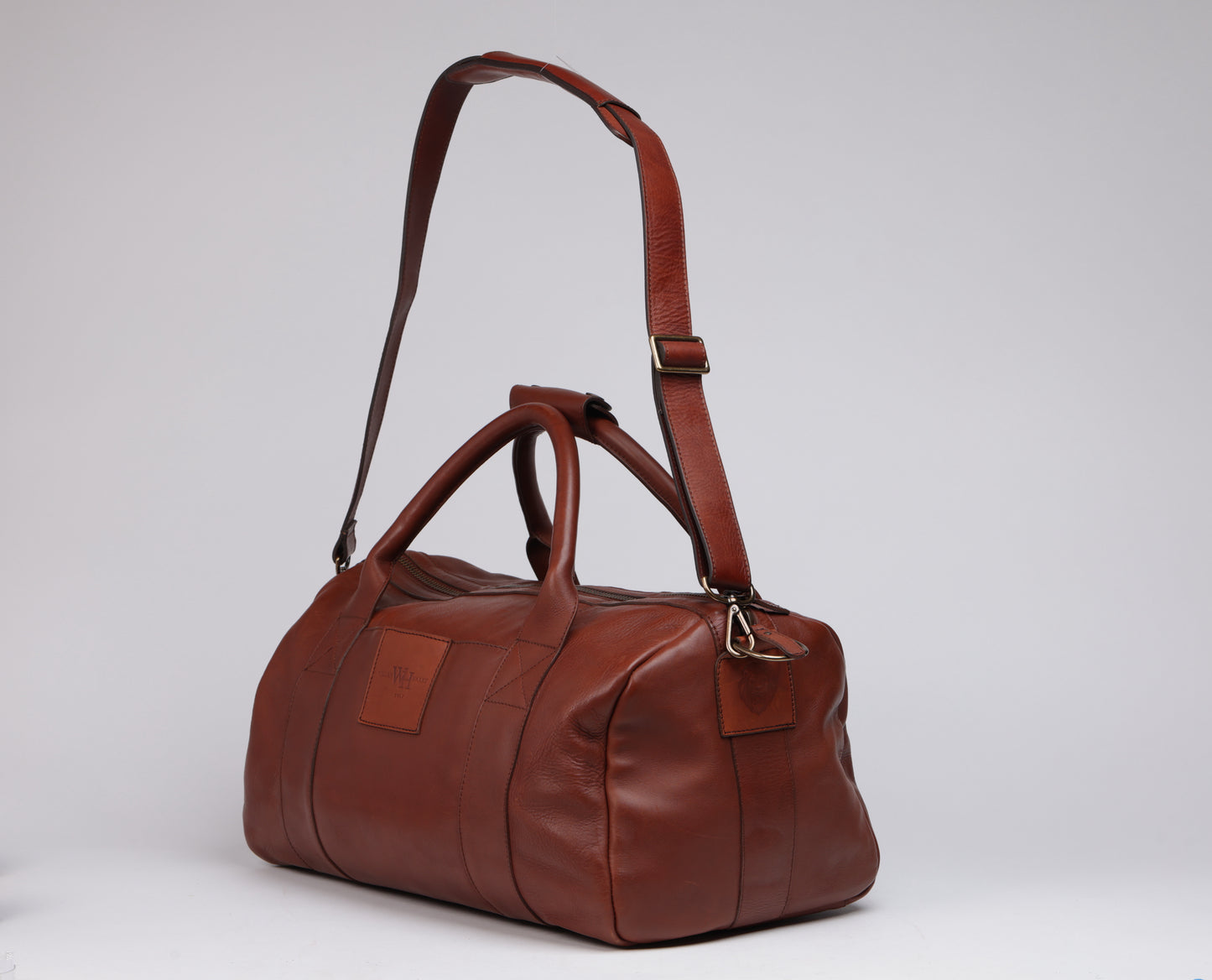 Brown Leather Golf Bag