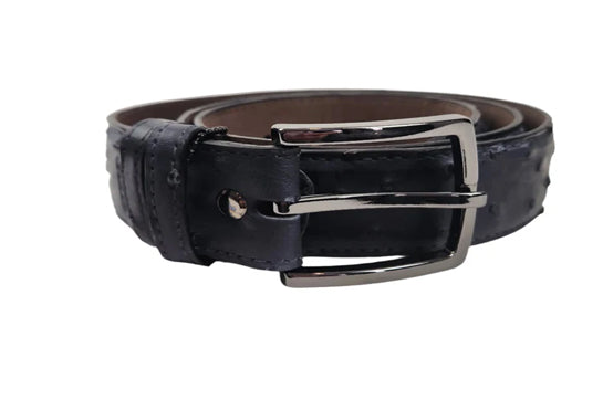 W&H Eagle - Ostrich Leather Belts for Men and Women