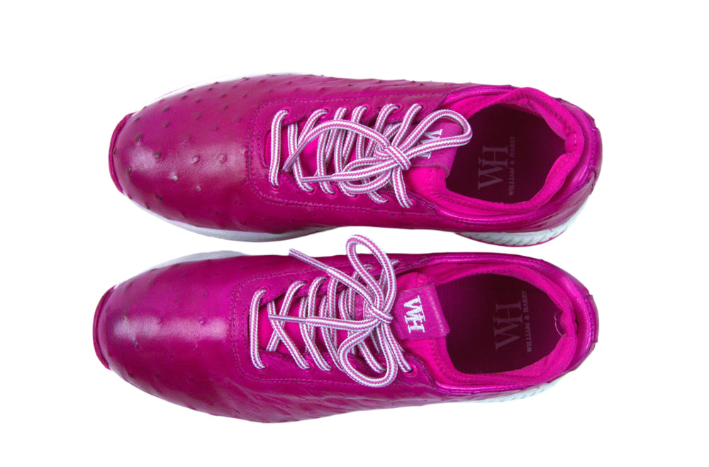 Eagle Ostrich Skin Golf Shoes - Women