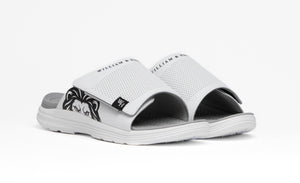 Women's Single-Strap Recovery Slide White