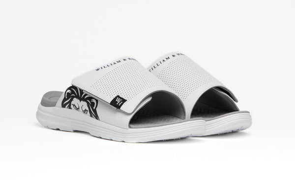 Women's Single-Strap Recovery Slide White