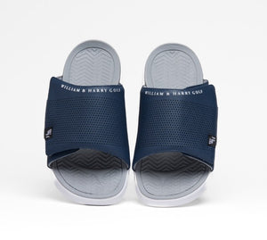 Women's Single-Strap Recovery Slide Navy