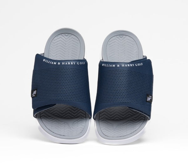 Women's Single-Strap Recovery Slide Navy