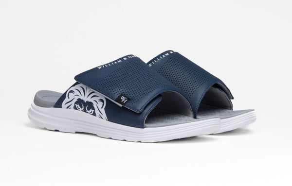 Women's Single-Strap Recovery Slide Navy