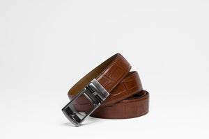 Alligator Exotic Skin Leather Strap
