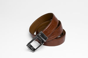 Alligator Exotic Skin Leather Strap