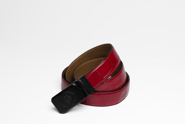 Alligator Exotic Skin Leather Strap