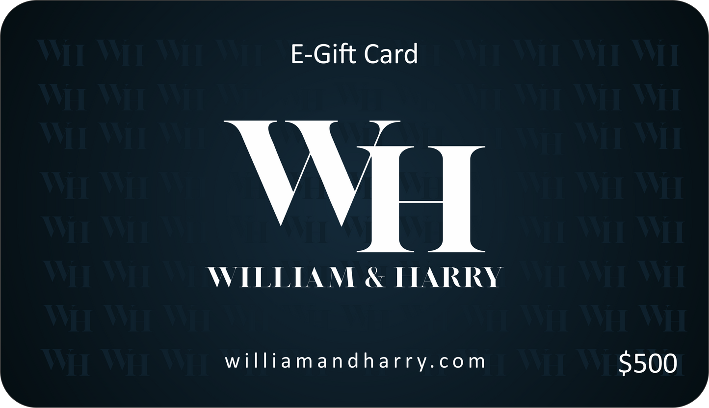 William And Harry Gift Card