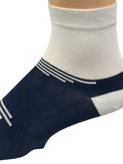 W&H Men's Ankle High Moisture-Wicking Performance Golf Socks