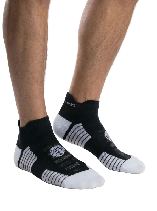 Cushioned Men's Quarter Socks