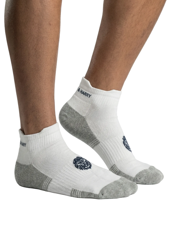 Cushioned Men's Quarter Socks