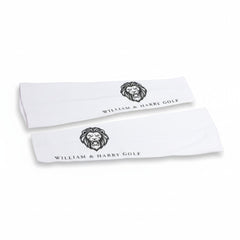 Men’s UV Performance Golf Sleeves – White