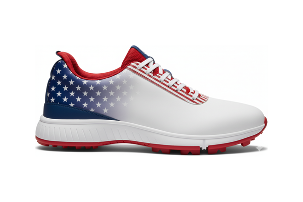 W&H Spirit - Men's Limited Edition Golf Shoe Red Trim