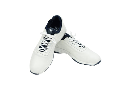 Deerskin Ace Men's Performance Golf Shoes in White - New Release for Fall 2024