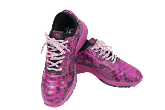 W&H VIPER: Pink - Women's Performance Golf Shoes in Pink & Black - New Release for Fall 2024