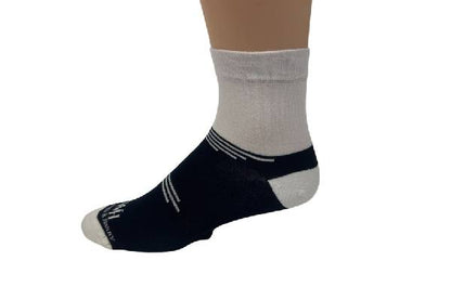 W&H Men's Ankle High Moisture-Wicking Performance Golf Socks