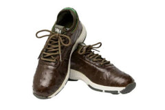 Eagle Ostrich Skin Golf Shoes