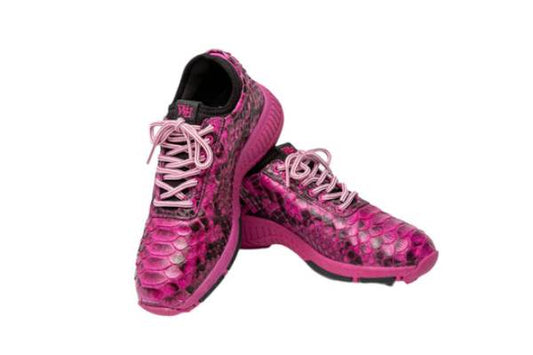 Women's Viper Python Golf Shoes - Pink & Black