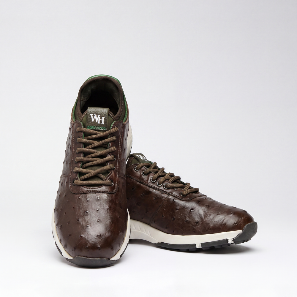 Eagle Ostrich Skin Golf Shoes