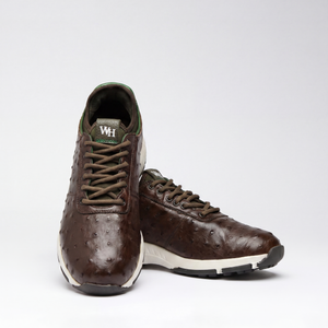 Eagle Ostrich Skin Golf Shoes