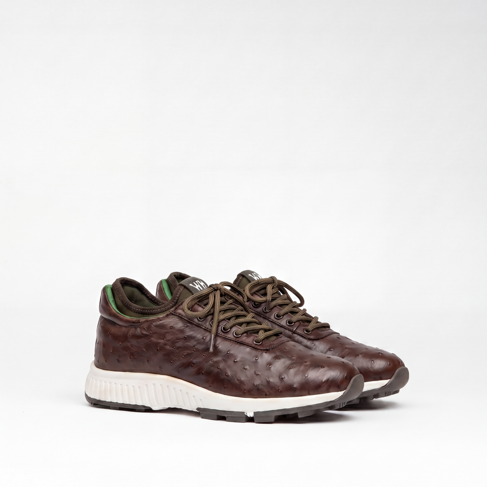 Eagle Ostrich Skin Golf Shoes