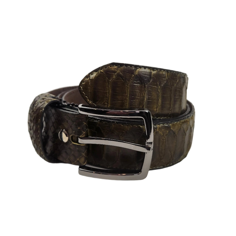 Olive Viper Golf Belt