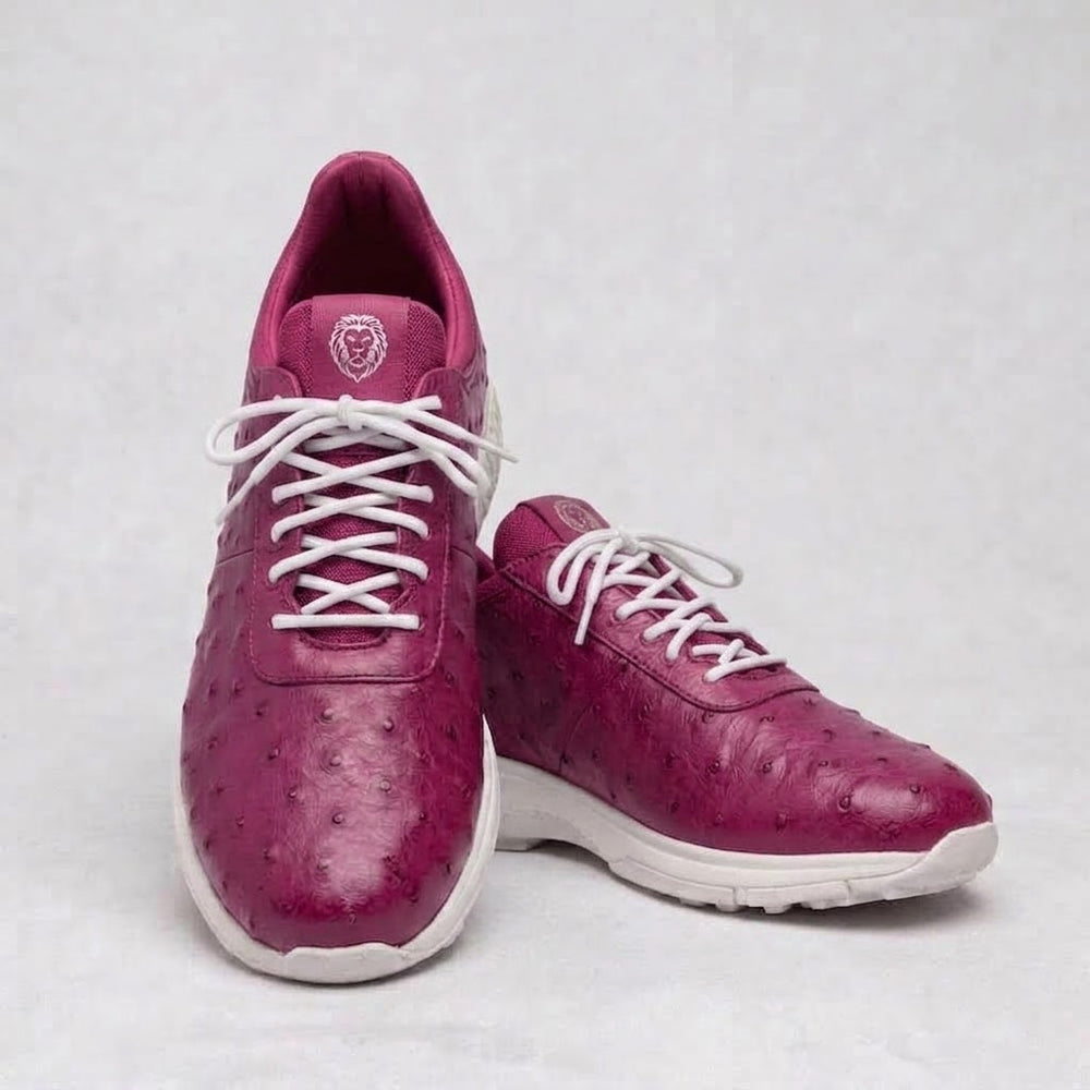 Eagle Ostrich Skin Golf Shoe - Pink 2026