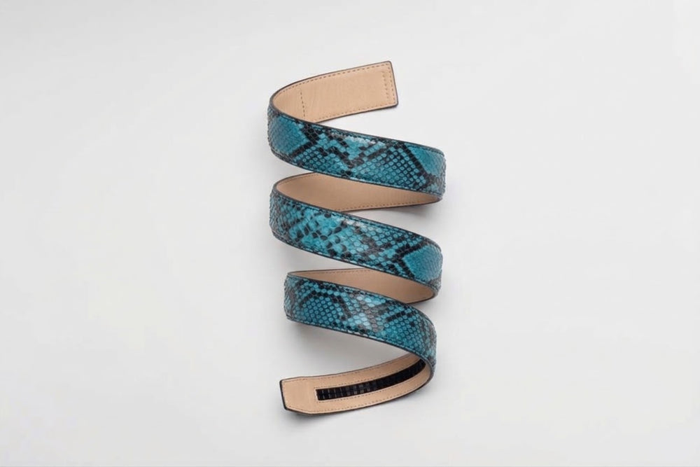 Python Exotic Skin Leather Strap - Men