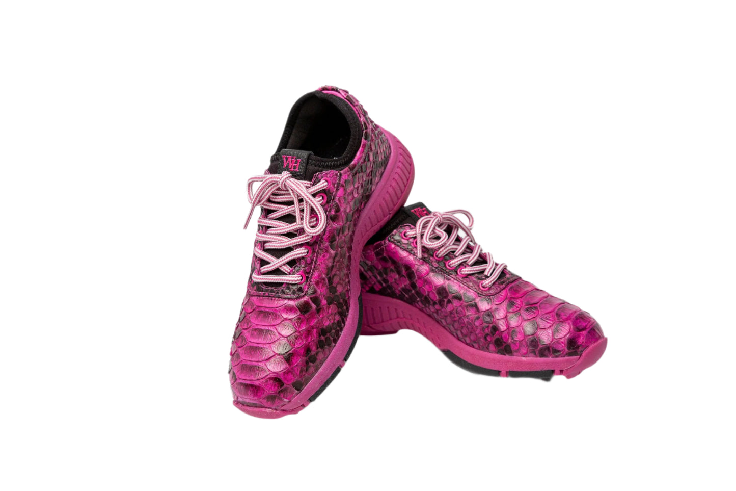 Women's Viper Python Golf Shoes - Pink & Black