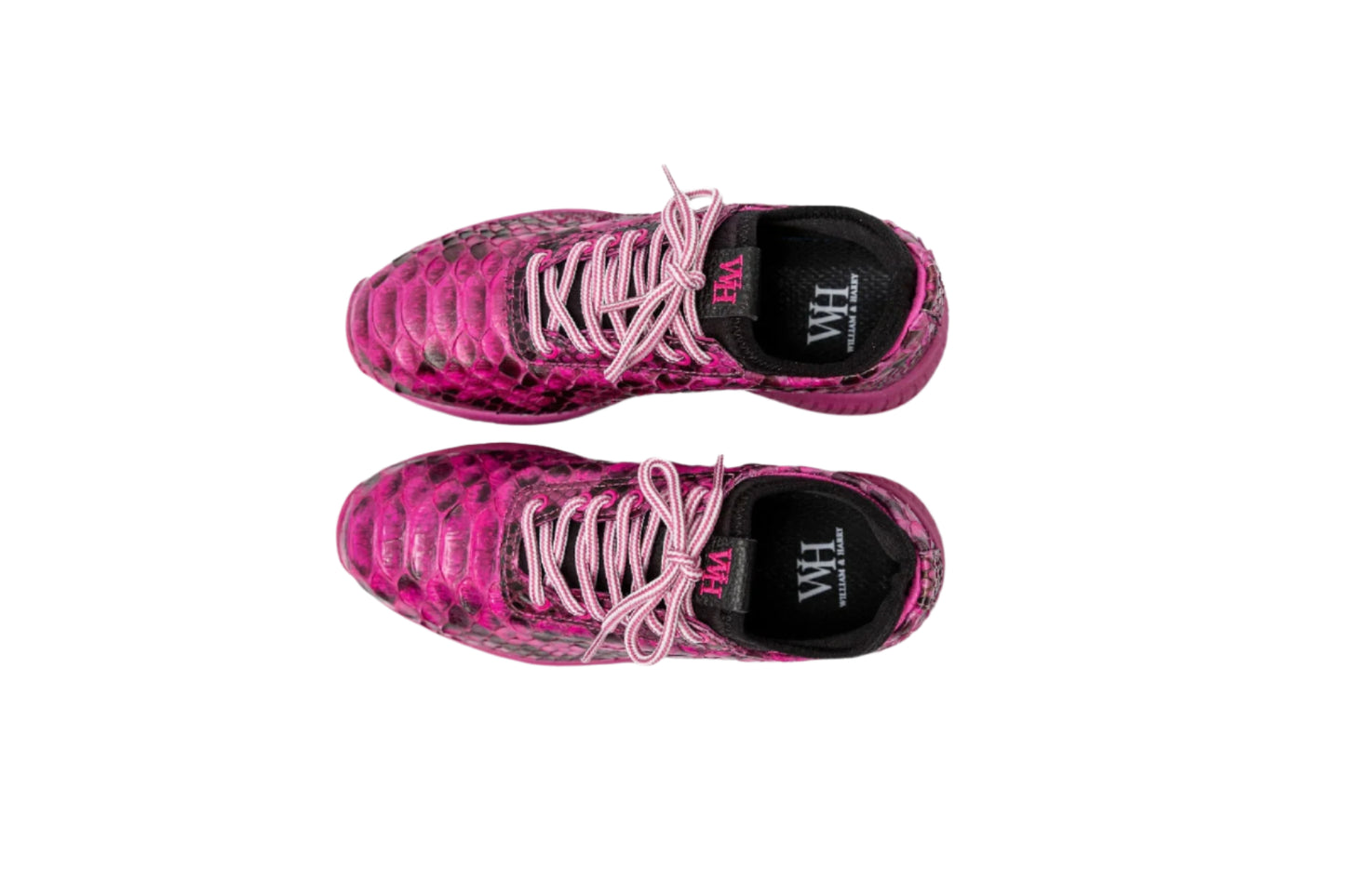 Women's Viper Python Golf Shoes - Pink & Black