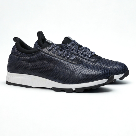 Viper - Python Men's Shoes in Navy - Pre-Order