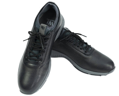 Deerskin Ace Men's Performance Golf Shoes in Black - New Release for Fall 2024