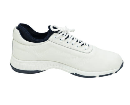 Deerskin Ace Men's Performance Golf Shoes in White - New Release for Fall 2024