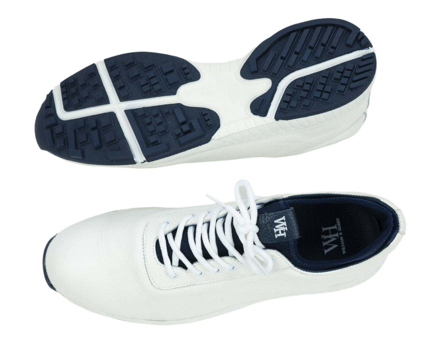 Deerskin Ace Men's Performance Golf Shoes in White - New Release for Fall 2024