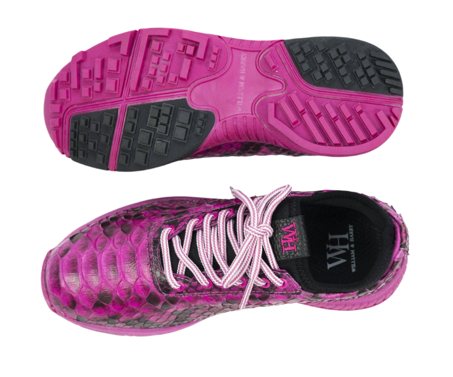 W&H VIPER: Pink - Women's Performance Golf Shoes in Pink & Black - New Release for Fall 2024