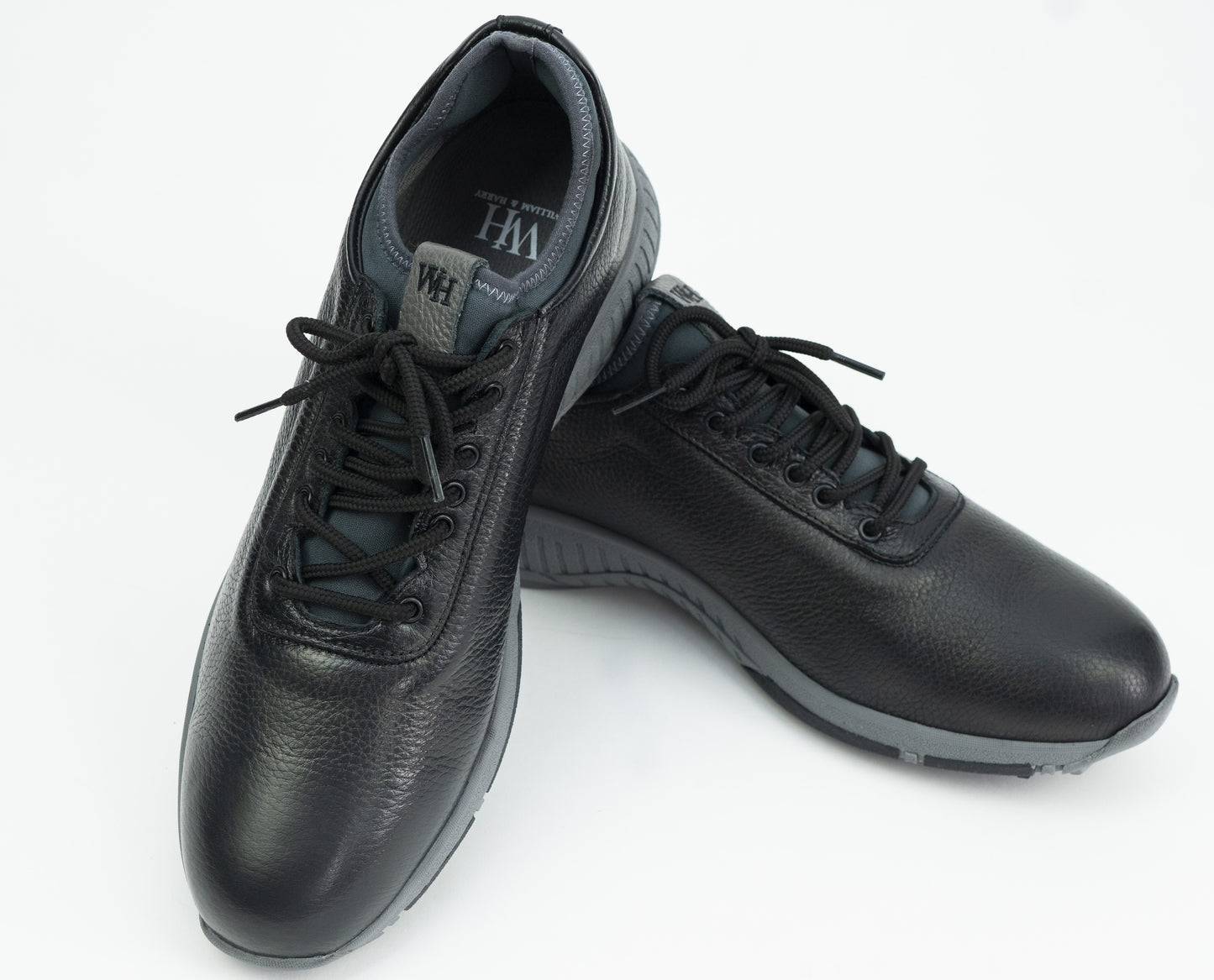 Men's Ace Deerskin Golf Shoes - in All Black