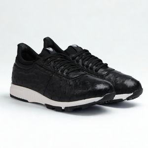 Eagle Ostrich Skin Golf Shoes