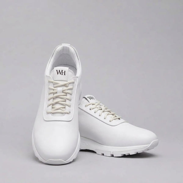 Lynx Deerskin Golf Shoe - White