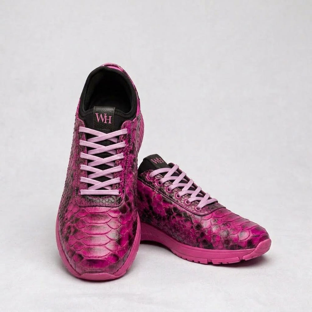 Viper Python Golf Shoe - Pink and Black