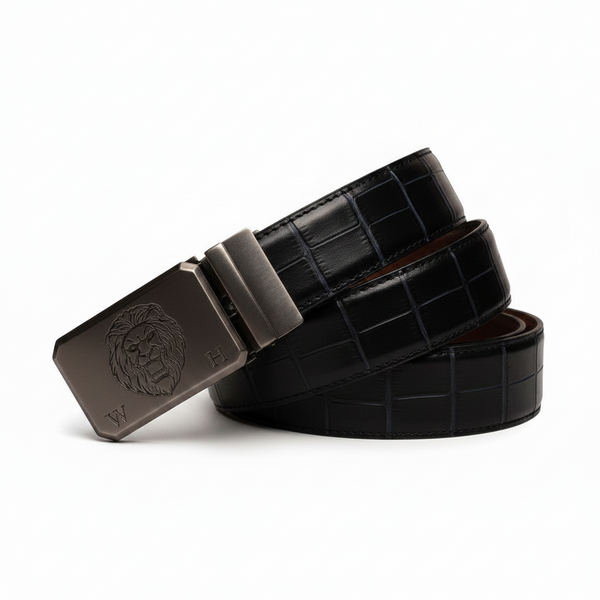Alligator Exotic Skin Leather Strap