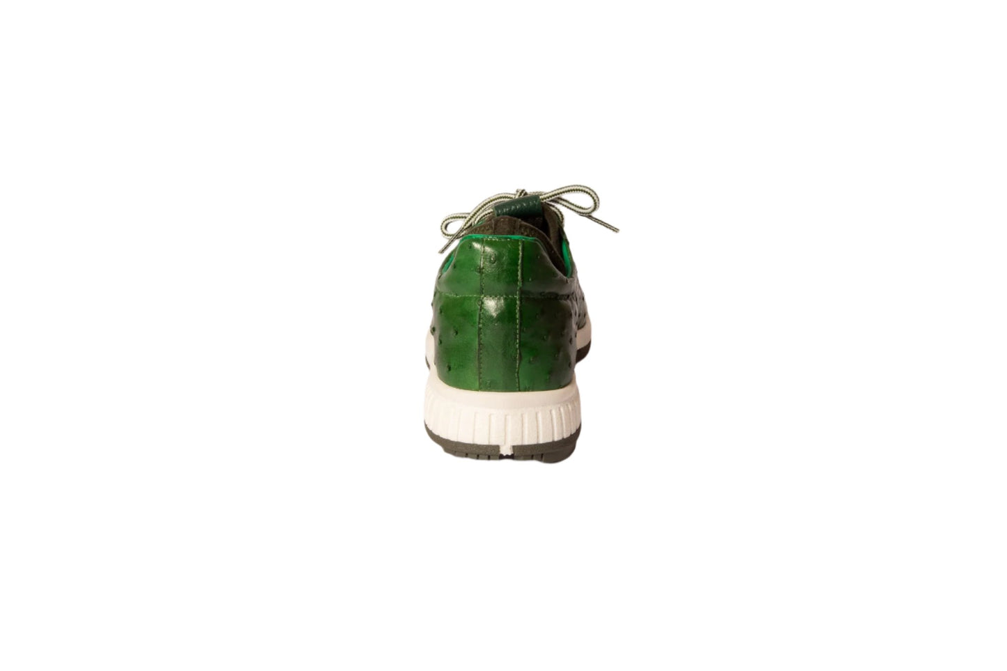 W&H Eagle - Ostrich Skin Golf Shoes for Men in Green