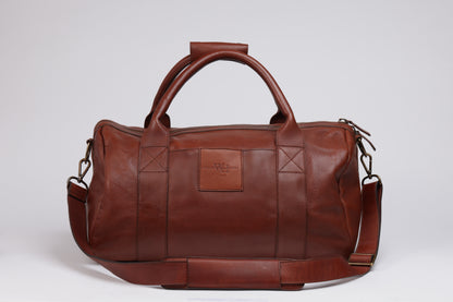 Brown Leather Golf Bag